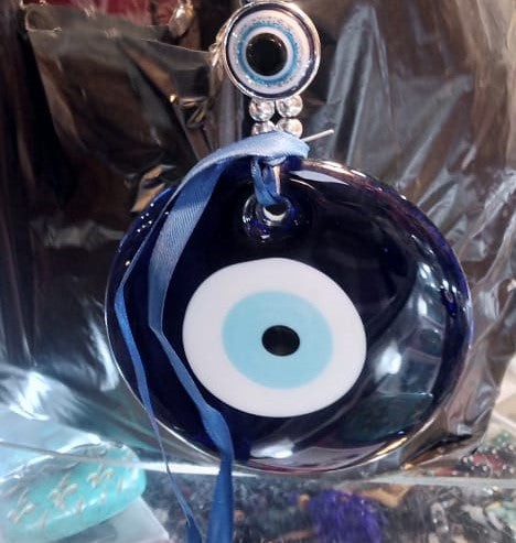 Handmade Nazar Evil Eye Home Wall Hanging for Good Luck and Protection