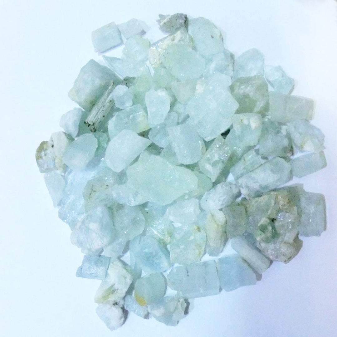 Blue Aquamarine | 2000g Lot | Rs 350 per gram
