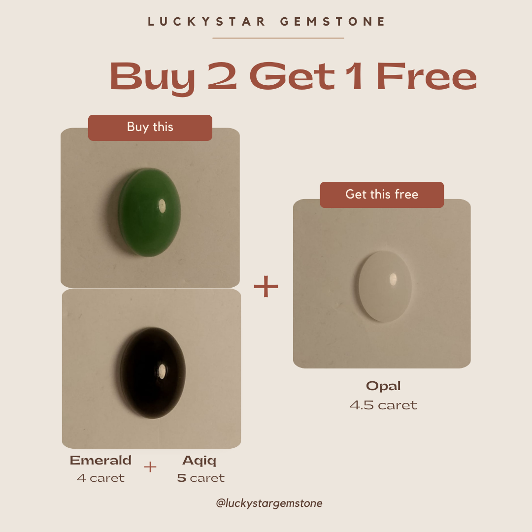 BUY 2 Get 1 Free Lucky Gemstones