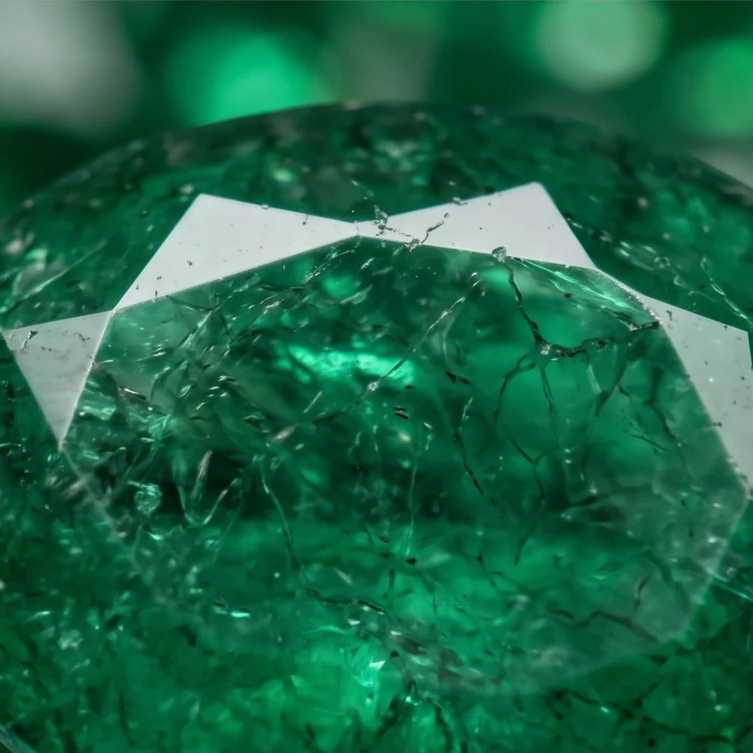 Zamrud | Step Cutting | Vitreous Dark Green color