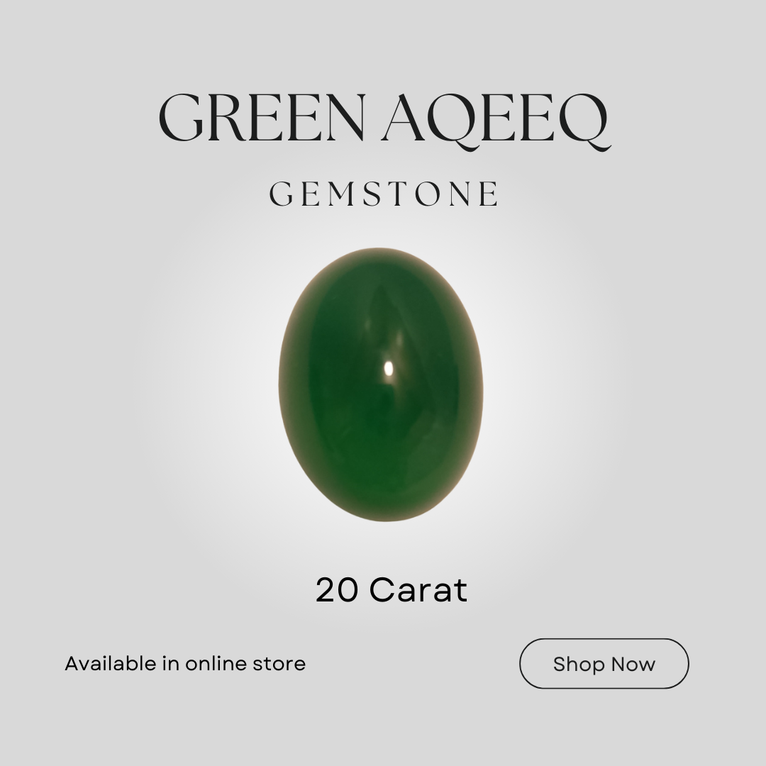 Green Aqeeq | Cabochon Cutting