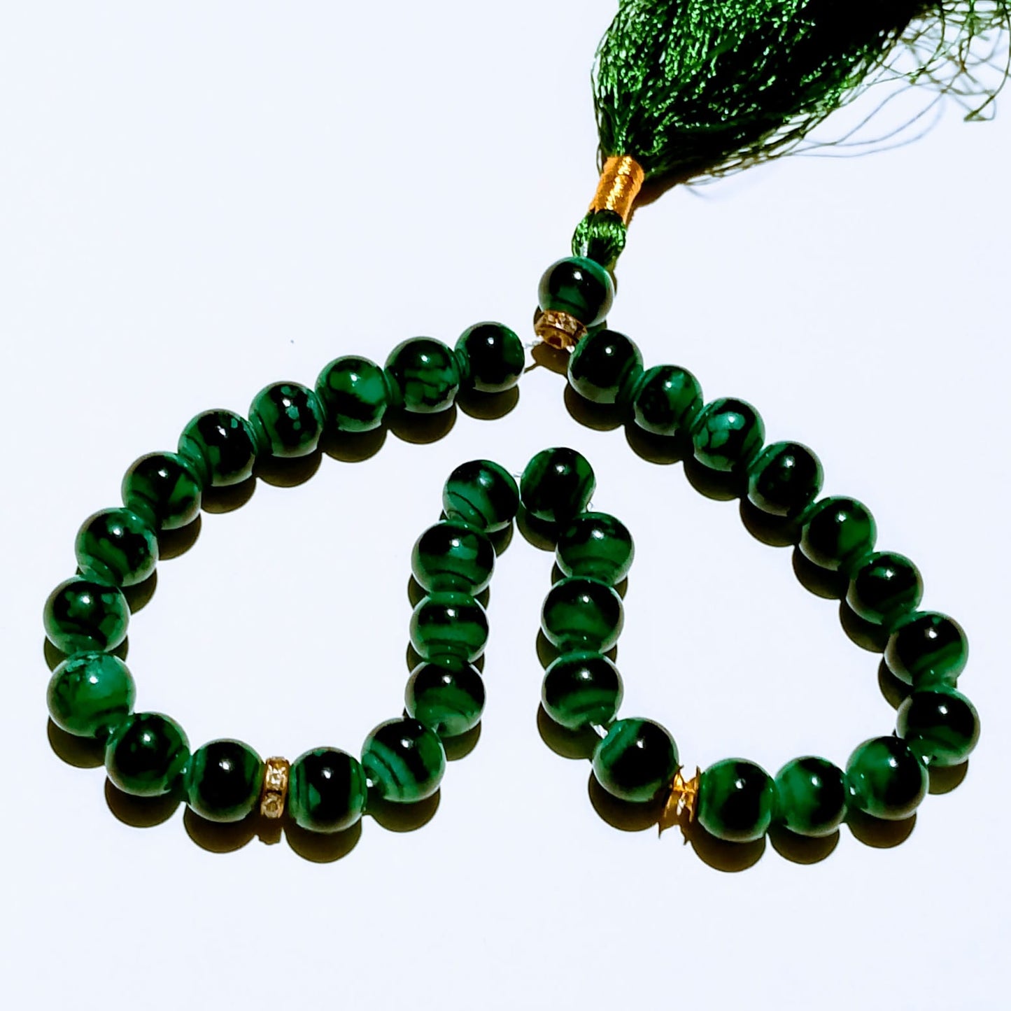 Green jade Tasbeeh | 33 Beads | 18 mm