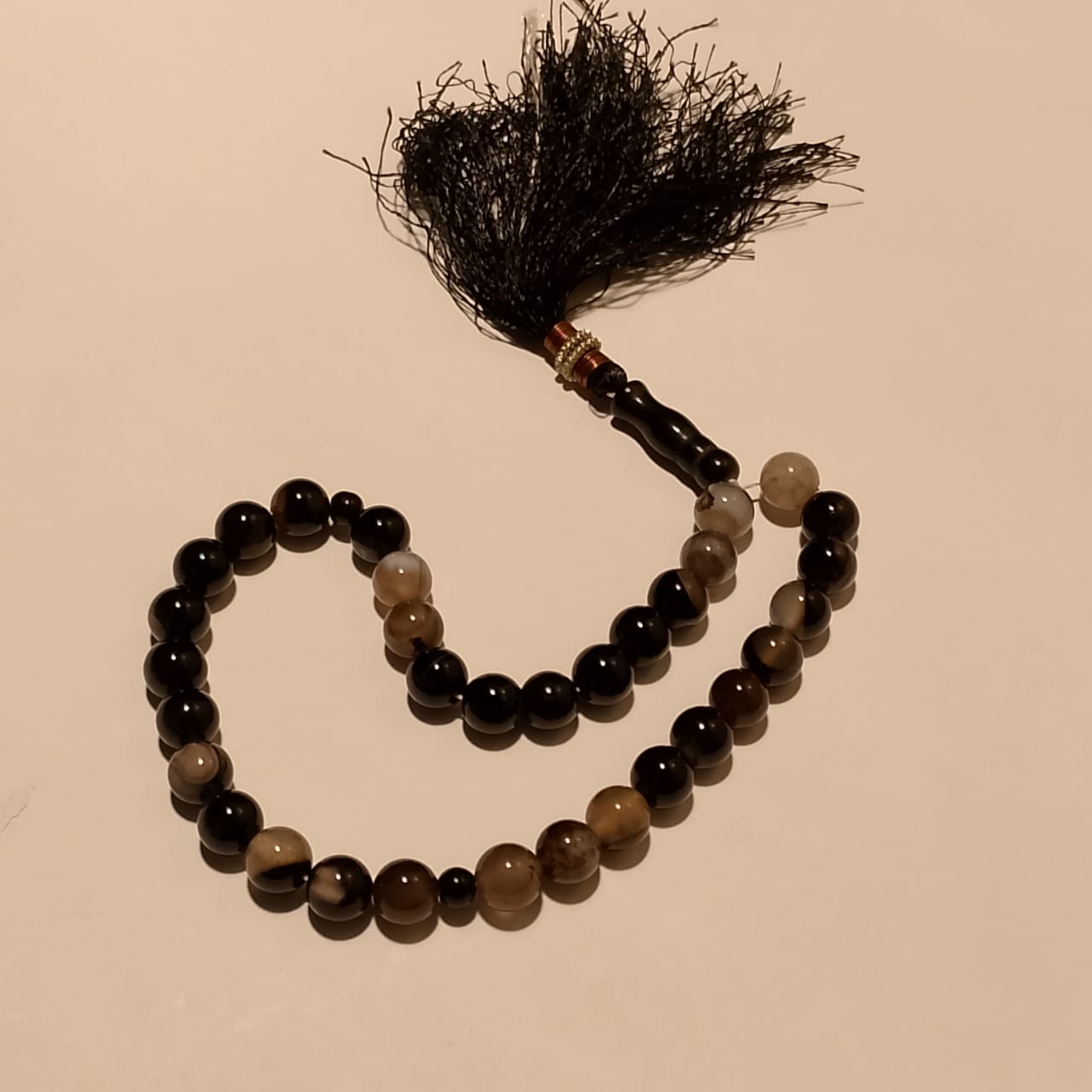 Gemstone Irani Aqiq Tasbeeh | 33 Beads | 15 mm
