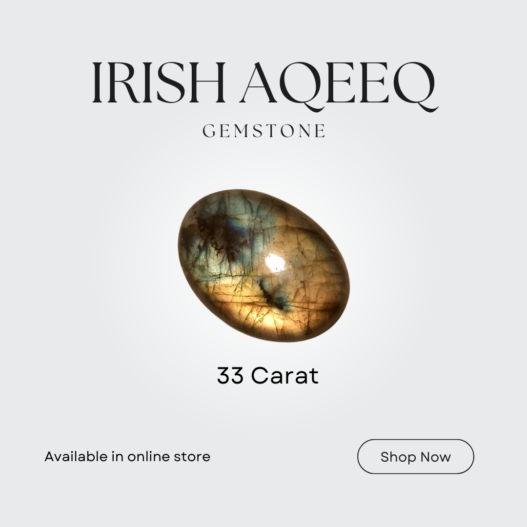 Irish Aqeeq (Rainbow color) | Cabochon Cutting