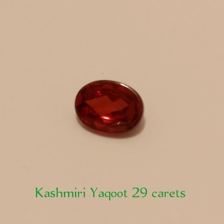 Kashmiri Yaqoot (Laal) Stone