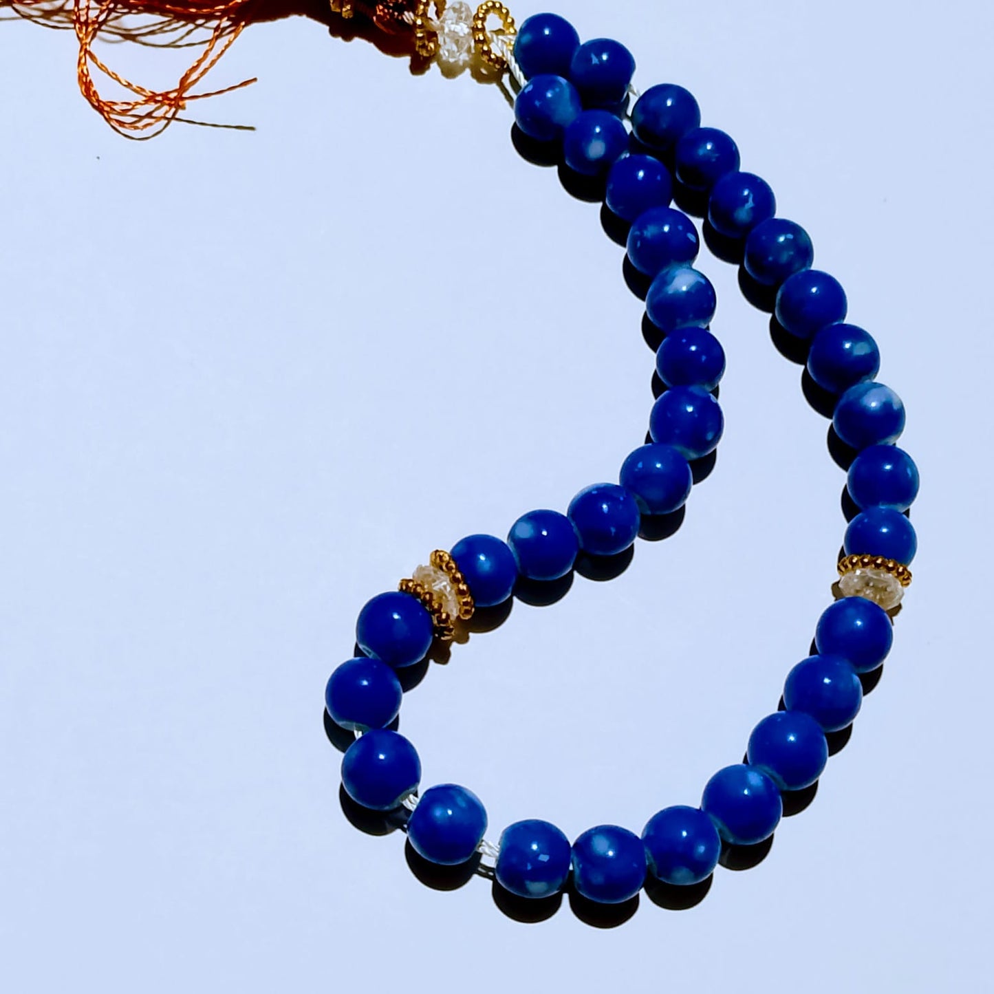 Lajward Tasbeeh | lapis lazuli Tasbih | 33 Beads | 16 mm