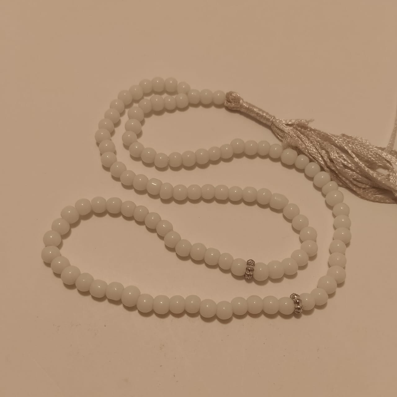 Pearl Moothi Tasbeeh | 100 Beads | 5mm