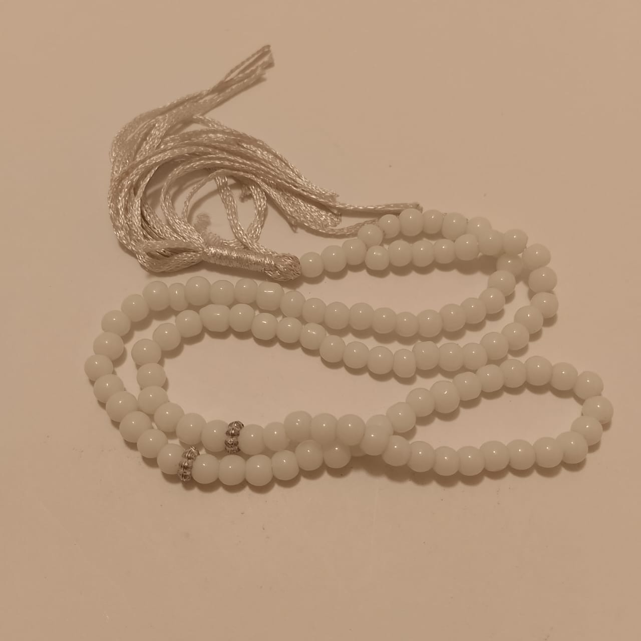 Pearl Moothi Tasbeeh | 100 Beads | 5mm