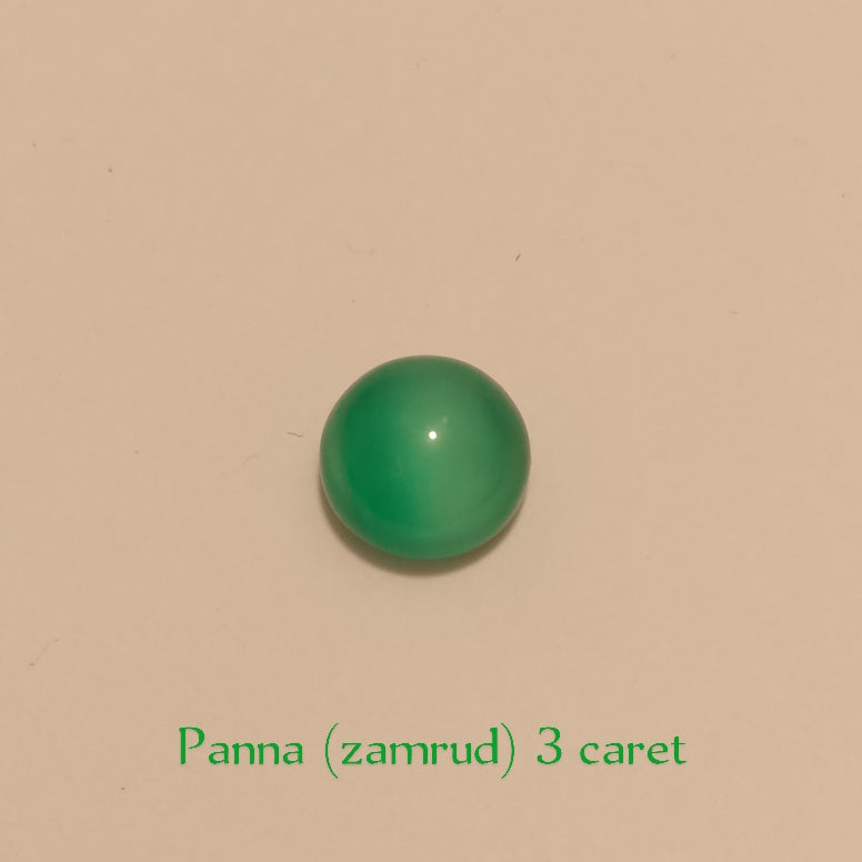 Panna (zamrud) | Cabachon | Vitreous green color