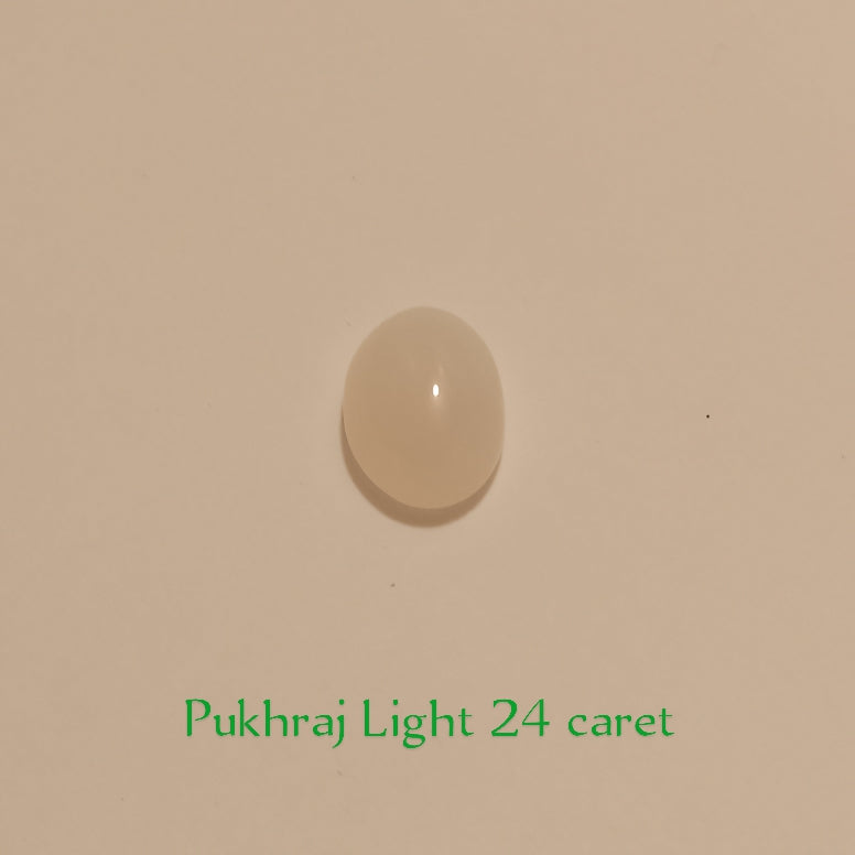 Pukhraj Light | Cabochon Cutting | 5-35 Carats