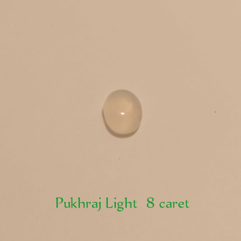 Pukhraj Light | Cabochon Cutting | 5-35 Carats