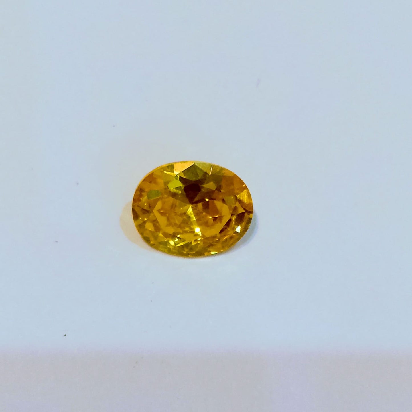 Pukhraj | Golden Yellow Sapphire | Step Cutting