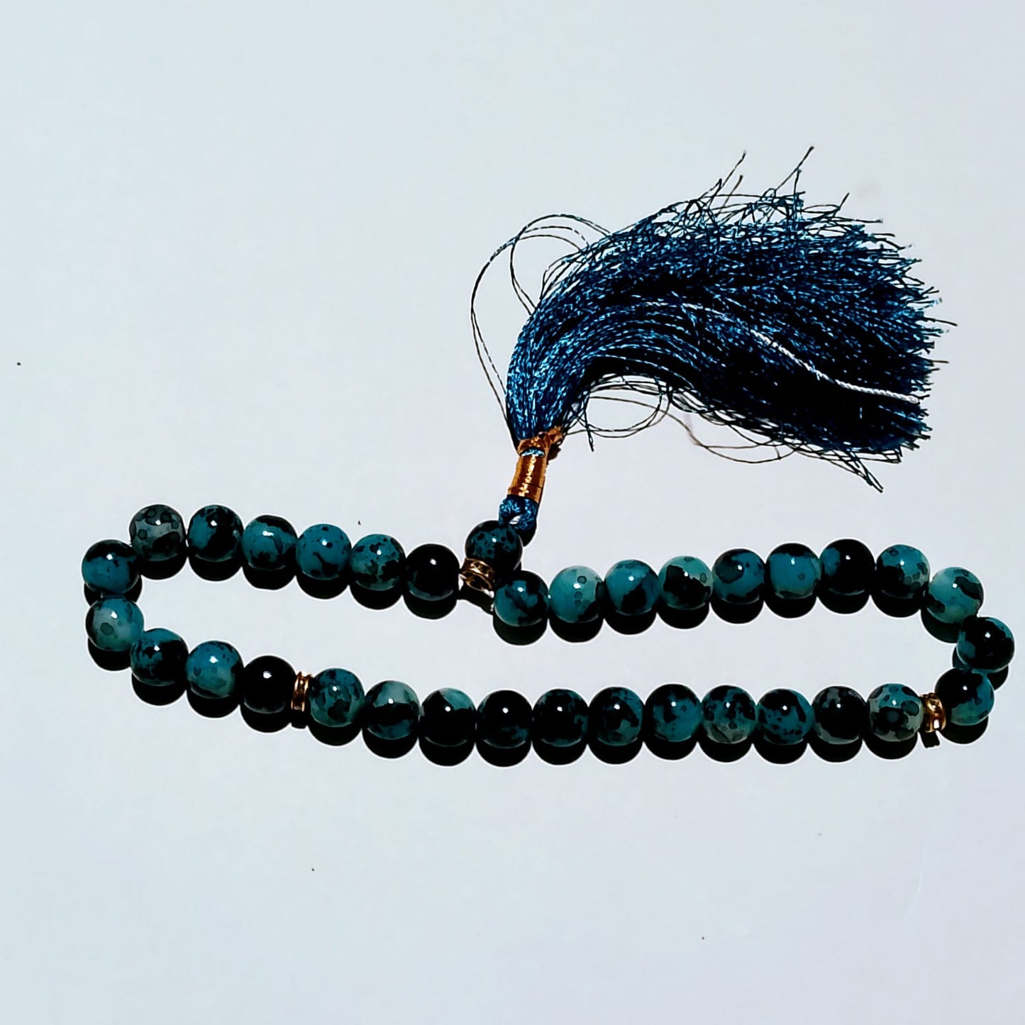 Sang e Yemeni Tasbeeh | Yemeni Aqeeq Tasbih | 33 Beads | 15 mm