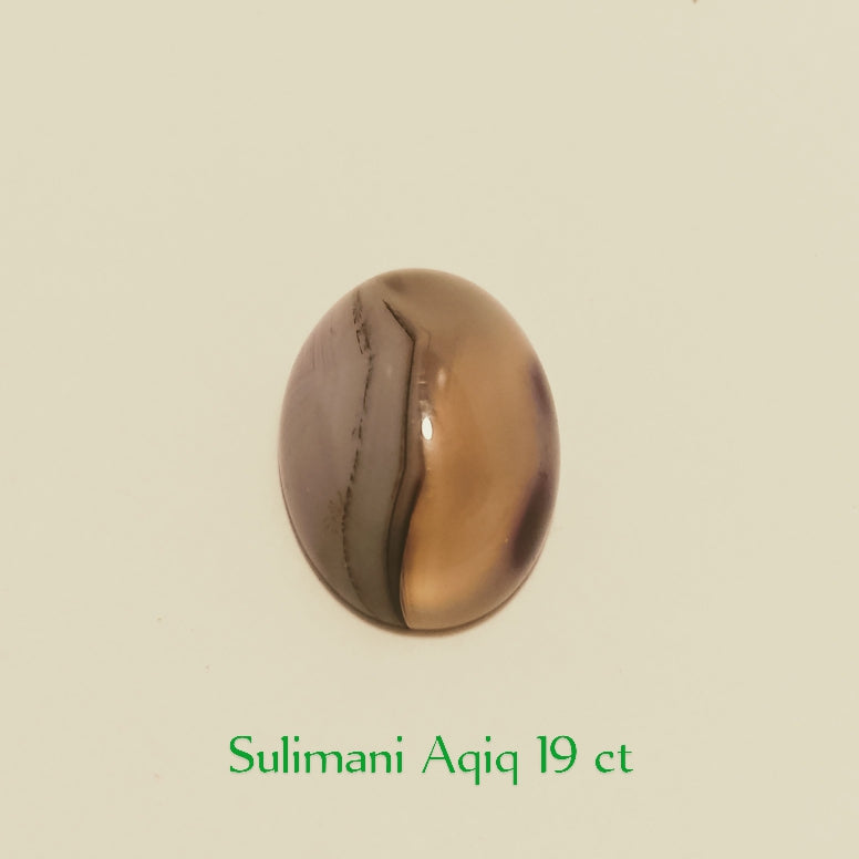Sulaimani Aqeeq | Cabochon Cutting | 16-55 Carats