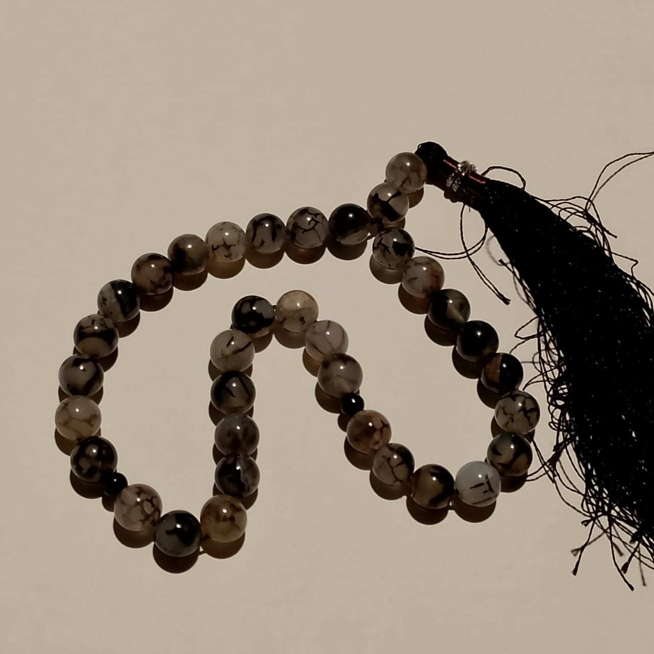 Sulimani Aqeeq Tasbeeh | 33 Beads | 12 mm