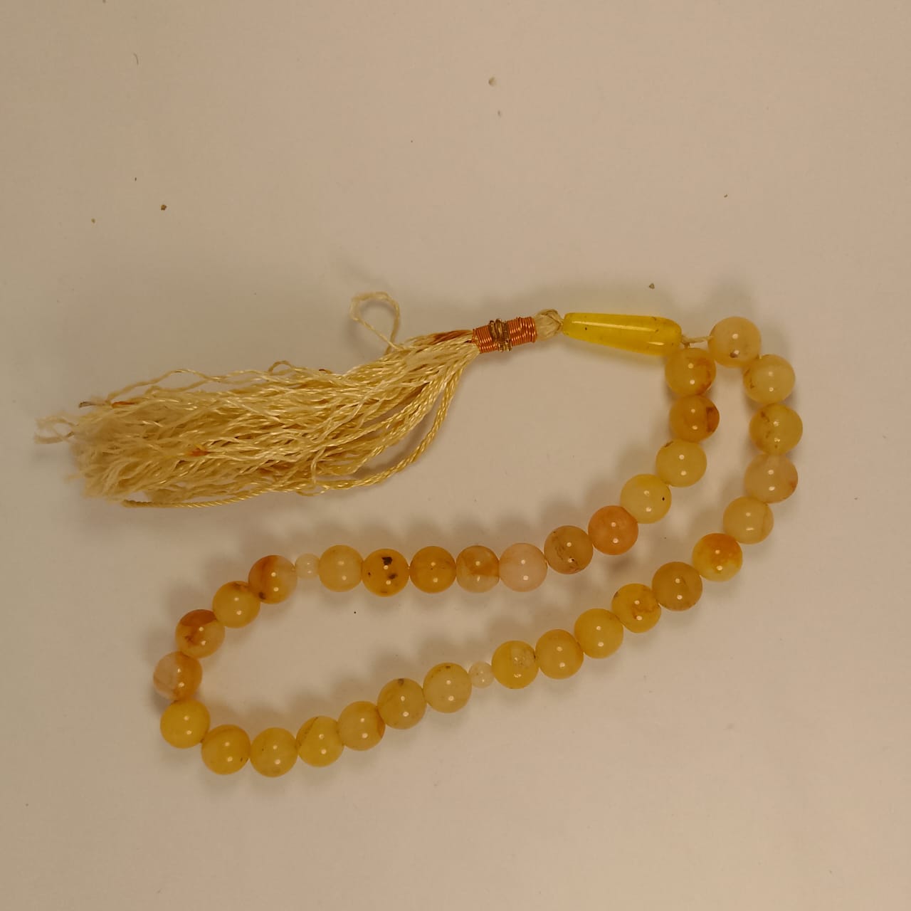 Gemstone Sunstone Tasbeeh | 35 Beads