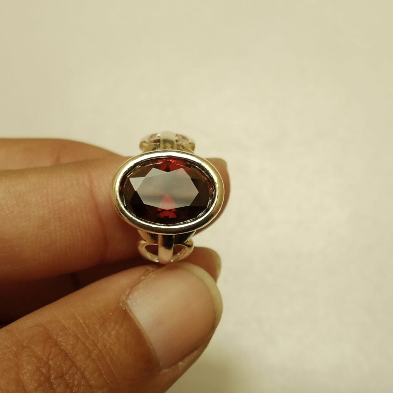 10 Carat Yaqoot Ring | Step Cut Ruby | Italian Style Ring