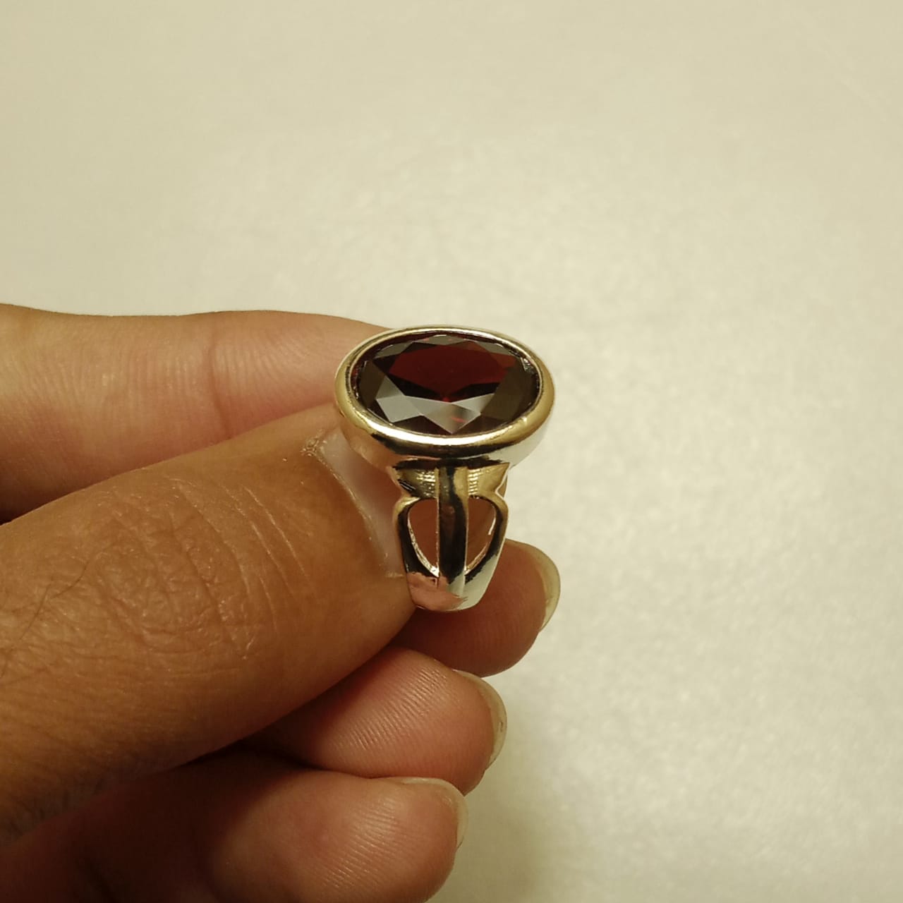 10 Carat Yaqoot Ring | Step Cut Ruby | Italian Style Ring