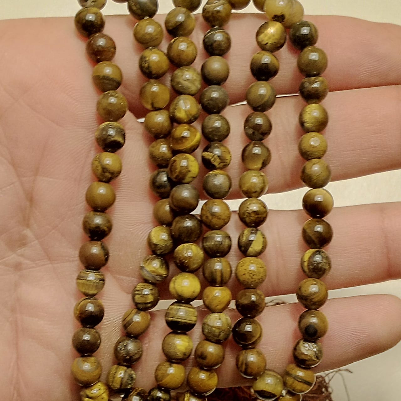 Tiger Eye Tasbeeh | 100 Beads | 6 mm