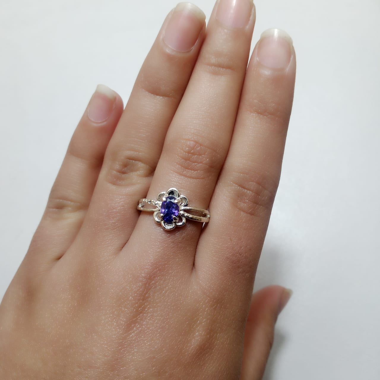 Neelam Female Ring | Step Cut | CODE N-11