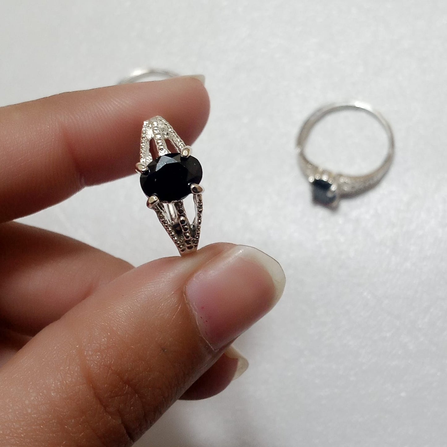 3 Carats Tourmaline Ring, Step Cut