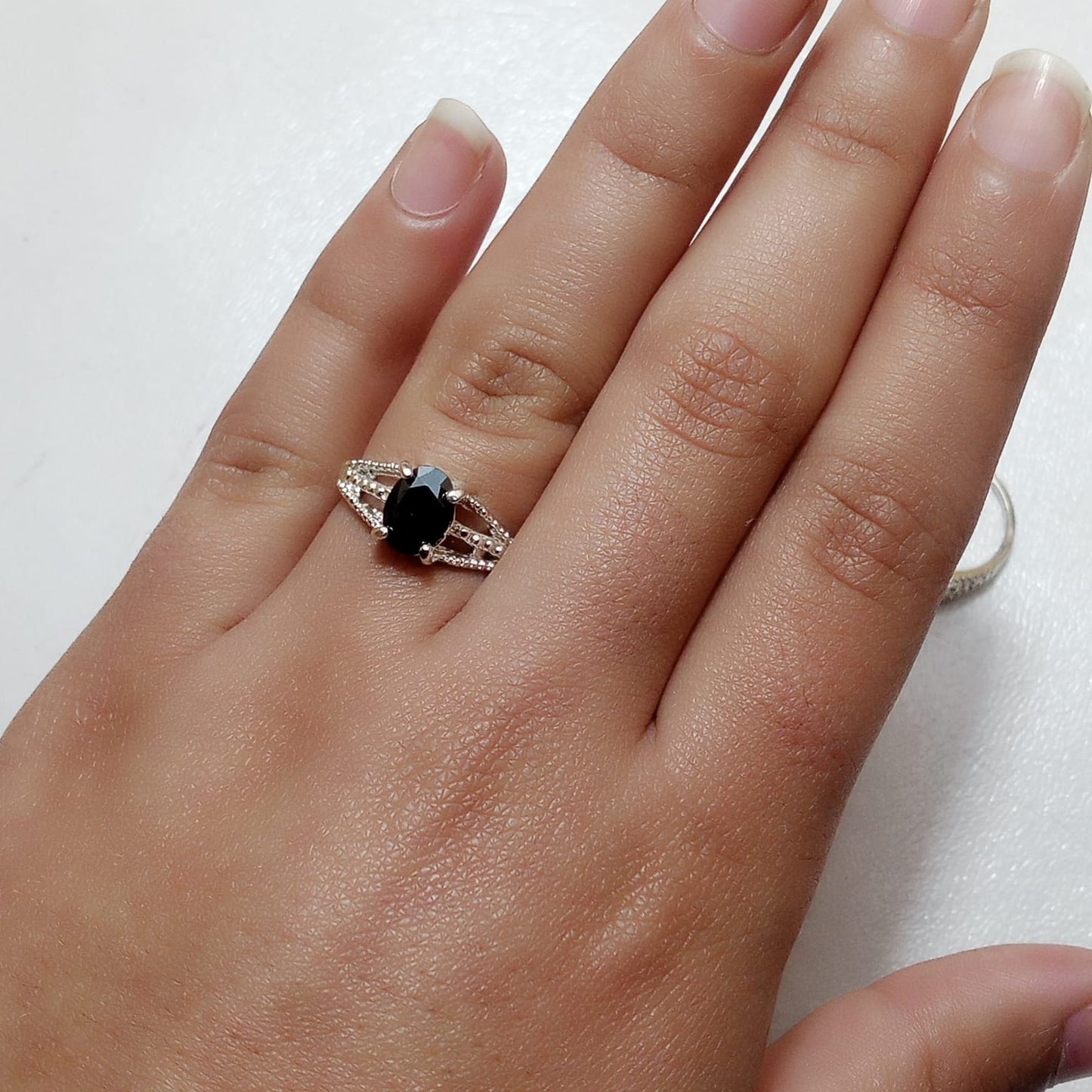 3 Carats Tourmaline Ring, Step Cut