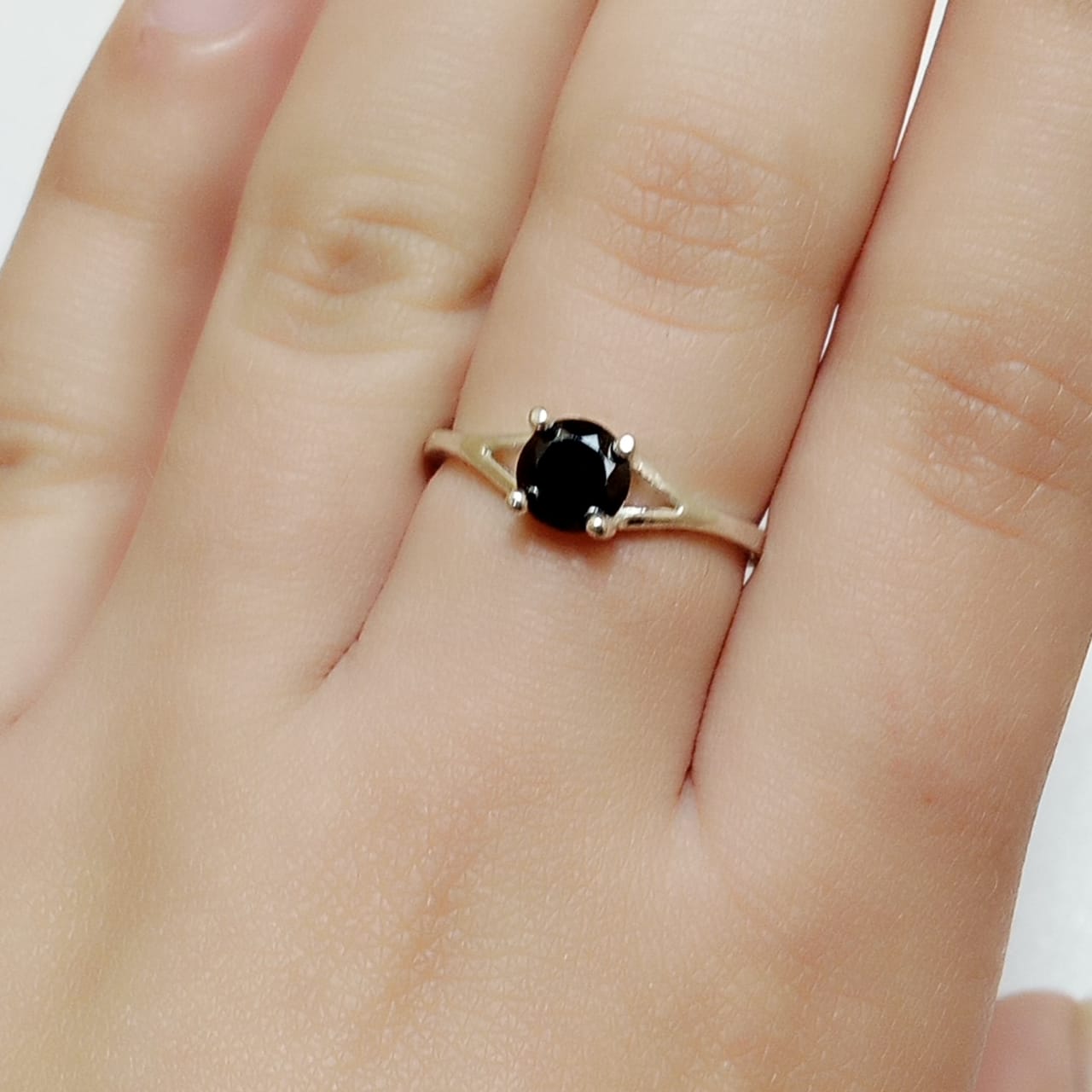 Tourmaline Female Ring | Diamond Cut | T04