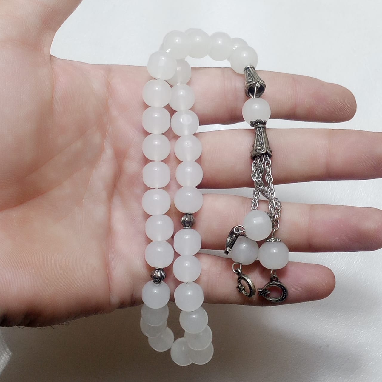 Opal Tasbeeh with Free Gift Box | 33 Beads | 10 mm