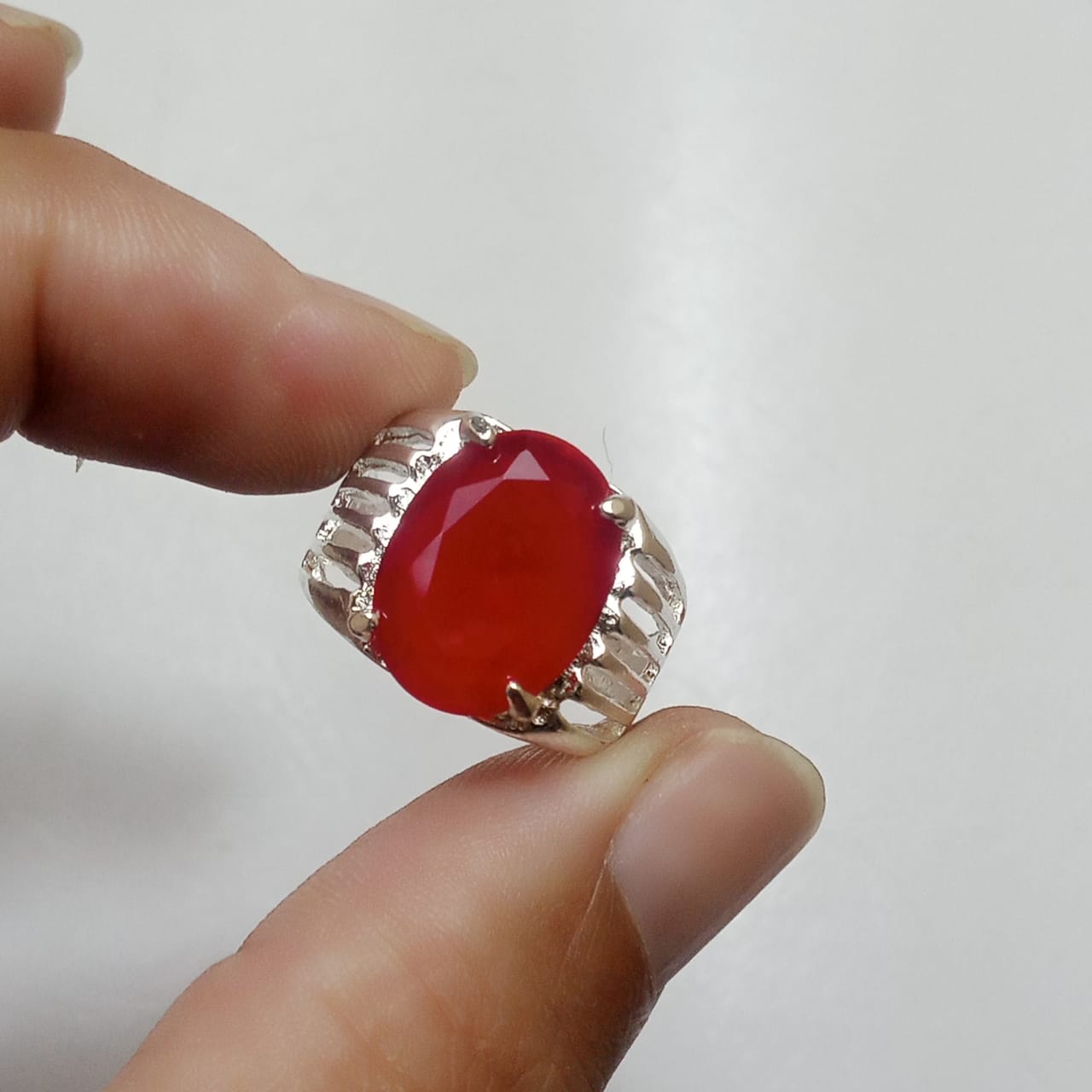 8 Carat Yaqoot Ring | Step Cut Ruby | Turkish Style Ring