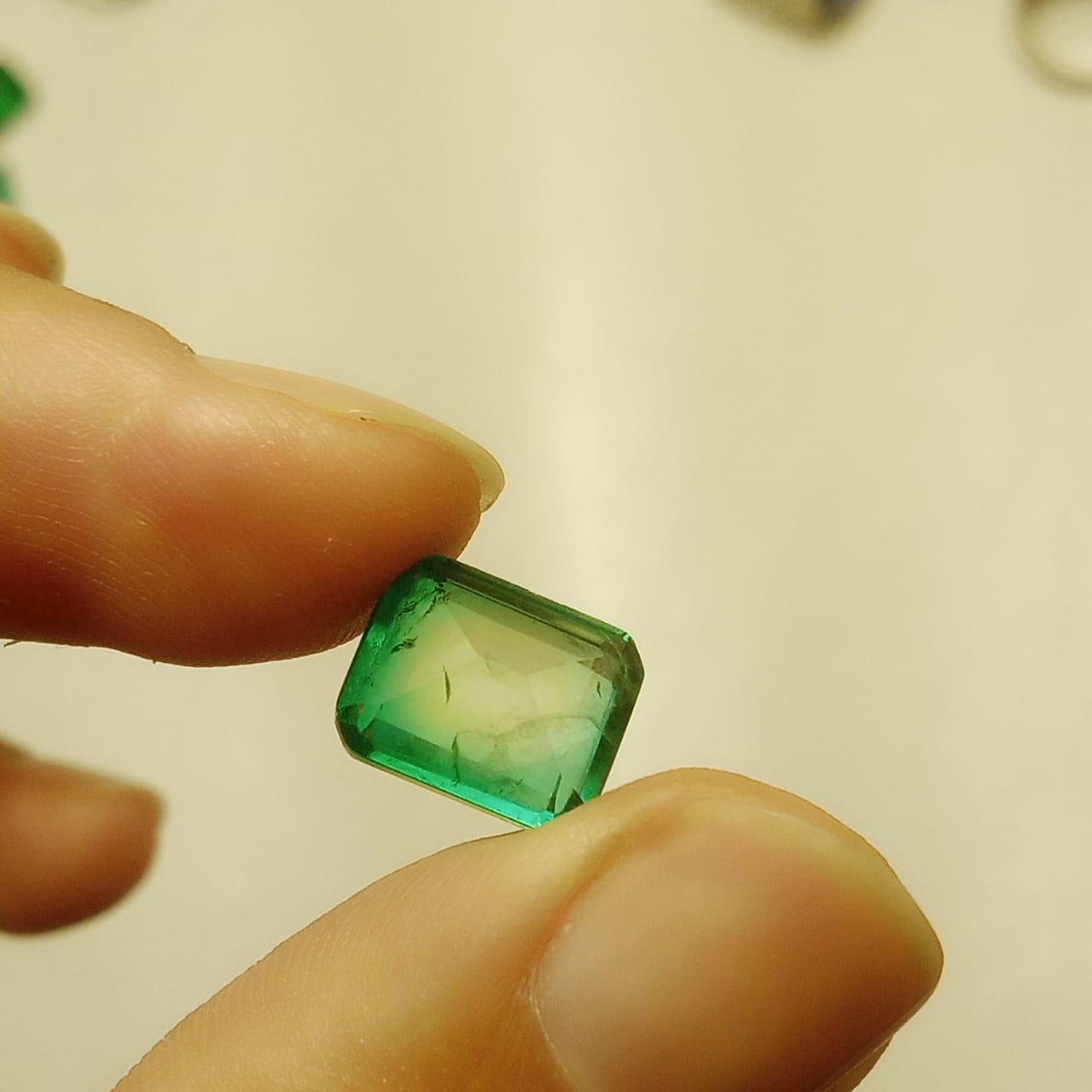 4.3 Carat Swati Emerald | Step Cut Zamrud