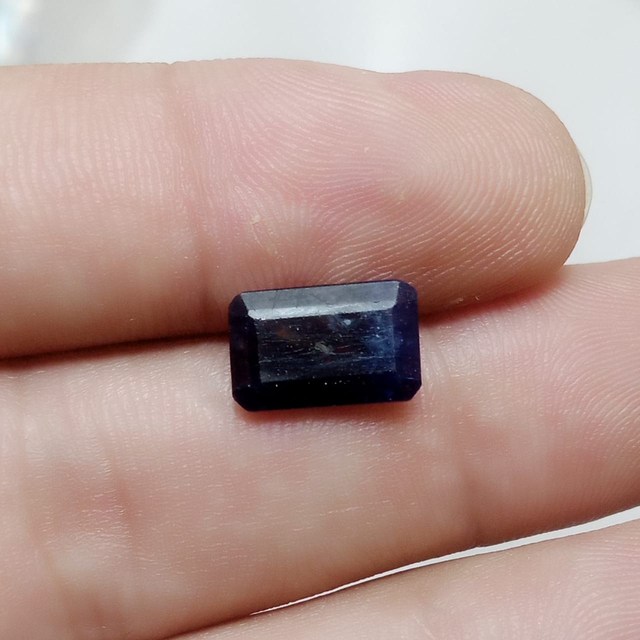 3.5 ct African Neelam | Emerald step Cut