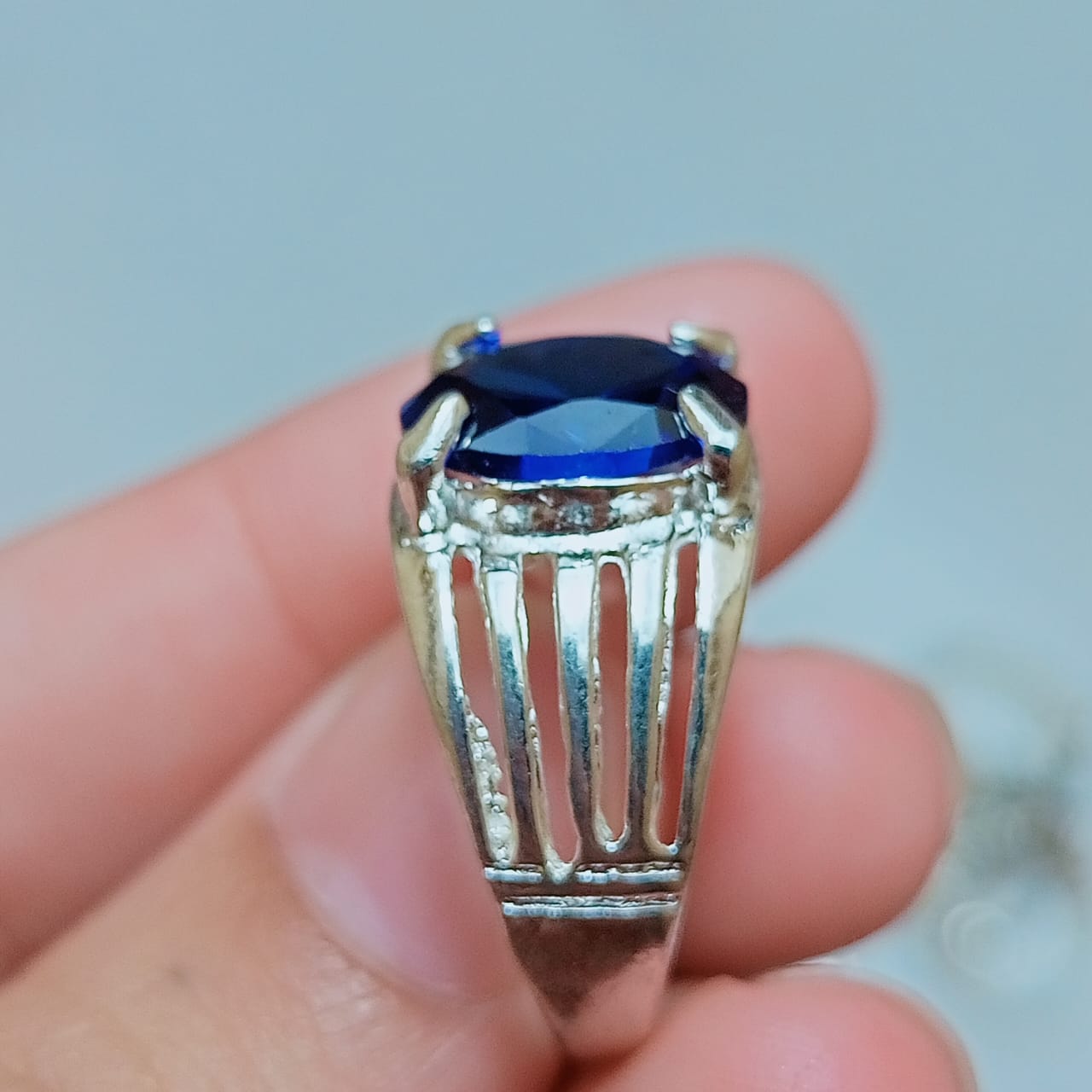 Neelam Female Ring | Step Cut | CODE N-20