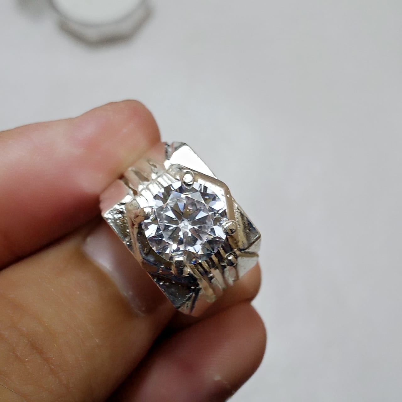 Moissanite Diamond Ring | Step Cut | CODE M02