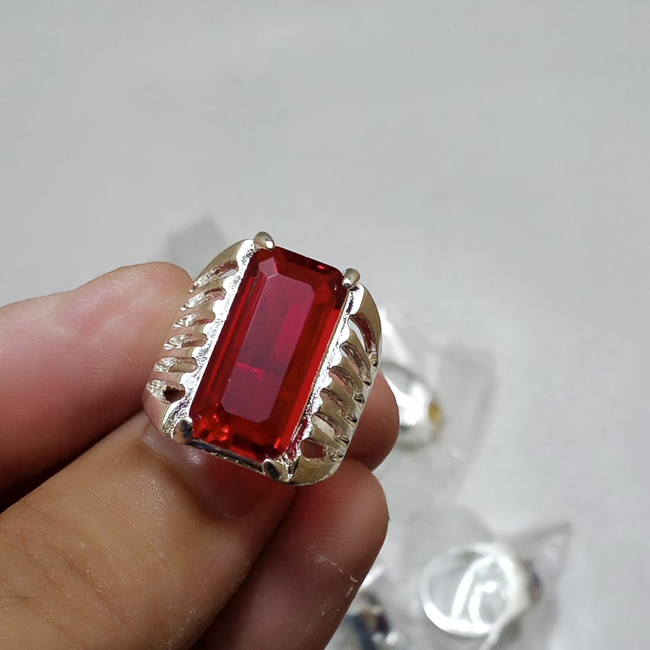 10 carat Emerald Ring | Step Cut Zamrud | Italian Style Ring