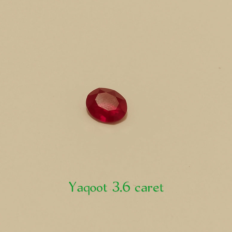 Yaqoot (laal stone)| Step Cutting