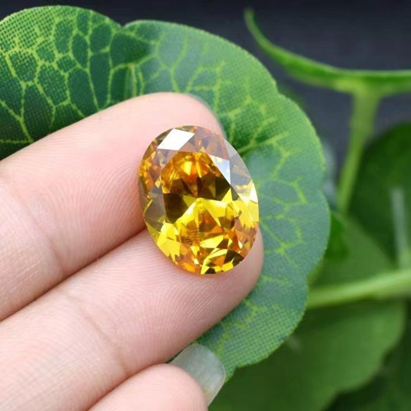 Pukhraj | Golden Yellow Sapphire | Step Cutting