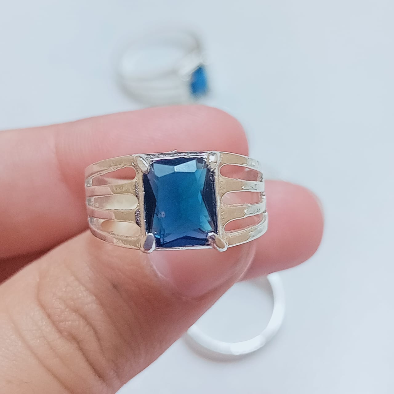 Neelam Ring | Step Cut | CODE N-22