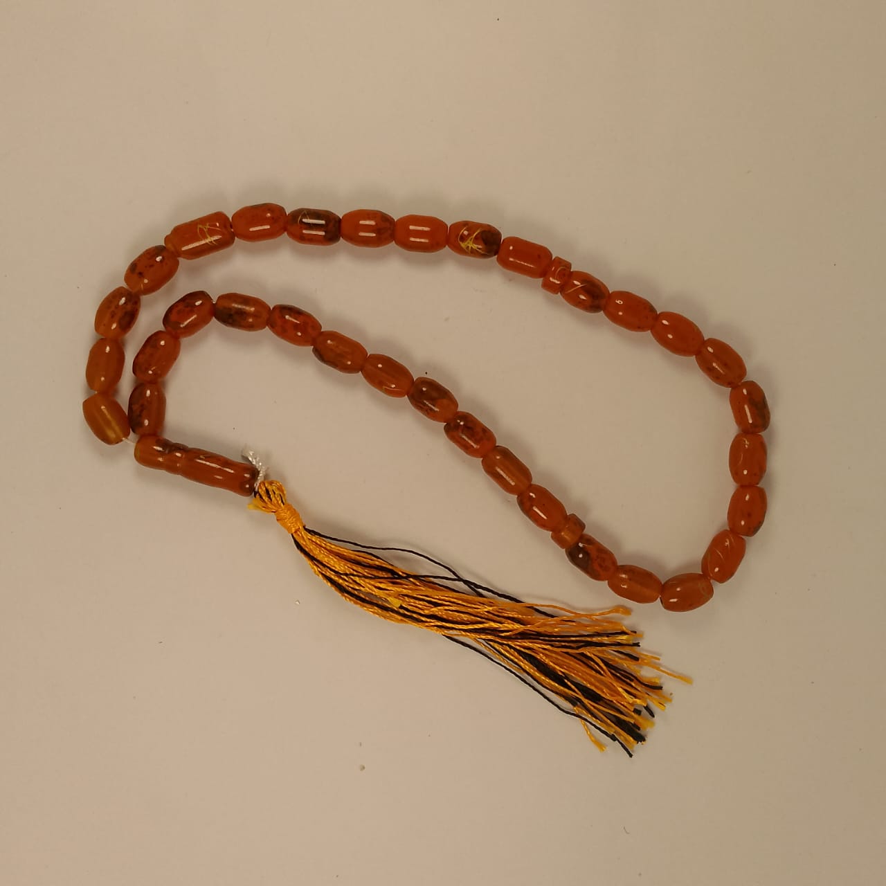Gemstone Yamni Aqiq Tasbeeh | 35 Beads