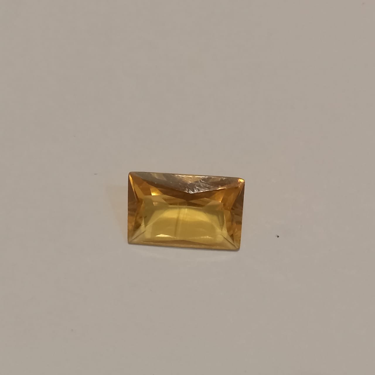 Pukhraj | Yellow Sapphire | Step Cutting