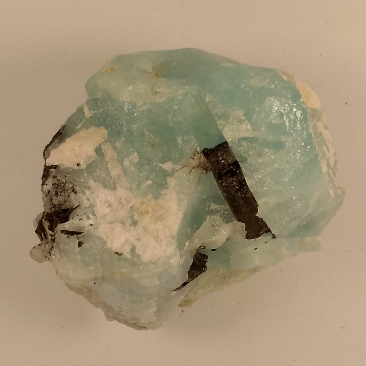 Afghan Aquamarine with Schorl Inclusions Specimen | 1200 Carats | Rs 60 per ct