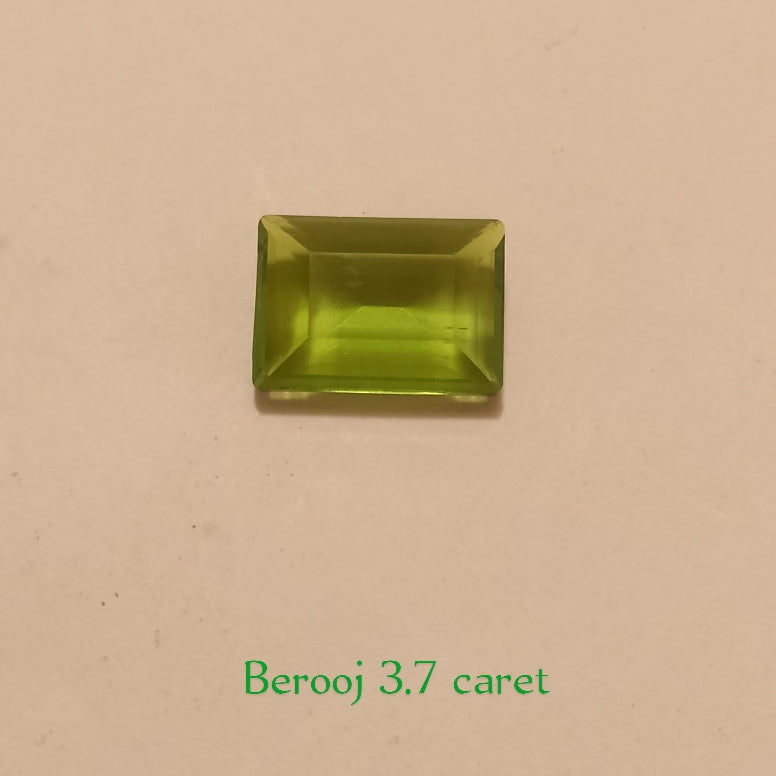 Berooj (tourmaline) | Oval Step Cutting