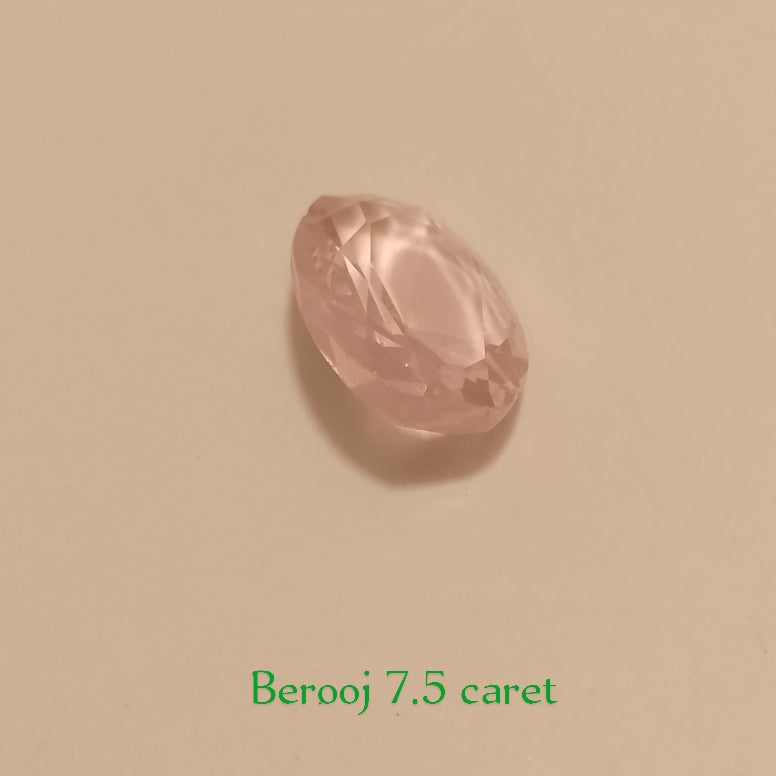 Berooj (tourmaline) | Oval Step Cutting