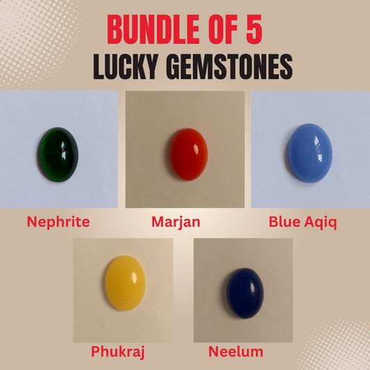 Bundle Offer | Buy 5 Lucky Gemstone at the price of 3