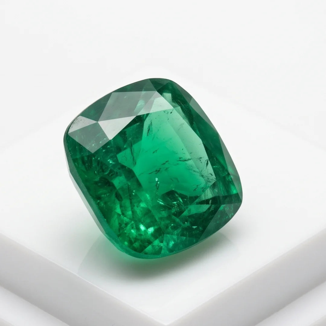 Emerald (zamrud) | Cushion Cut