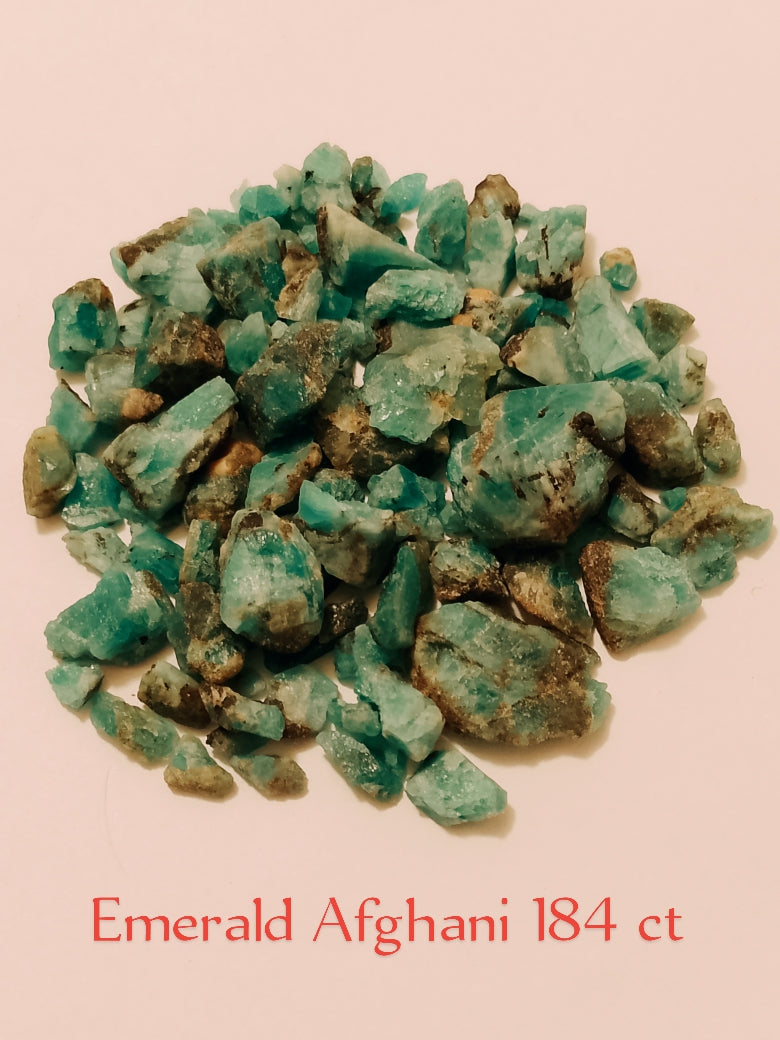 Green Emerald from Afghanistan
