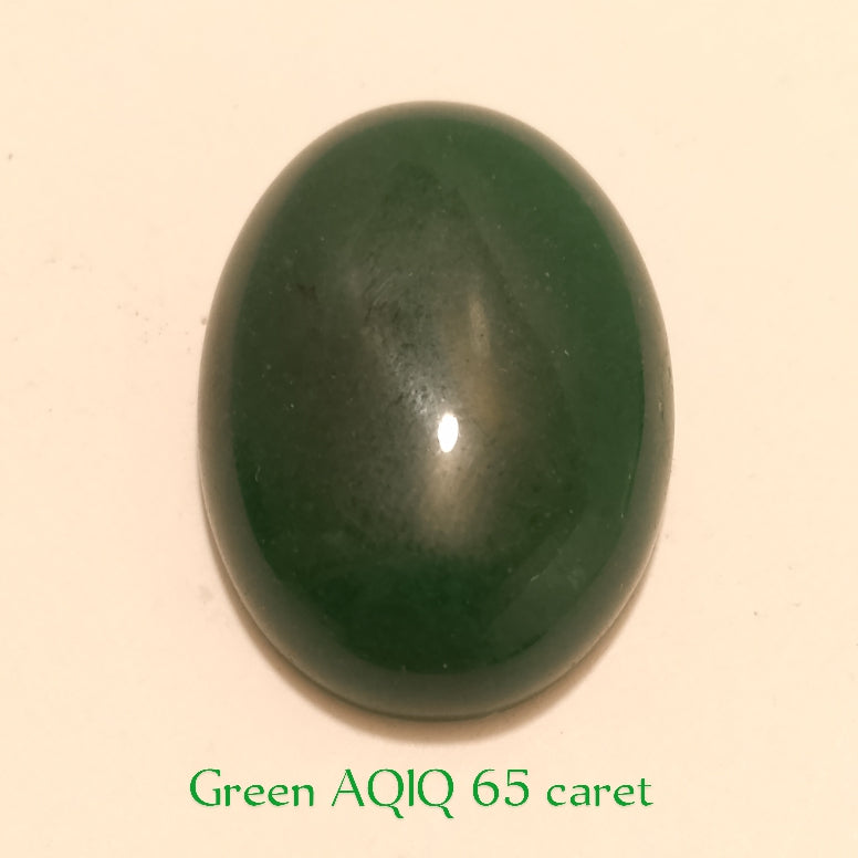 Green Aqeeq  | Cabochon Cutting