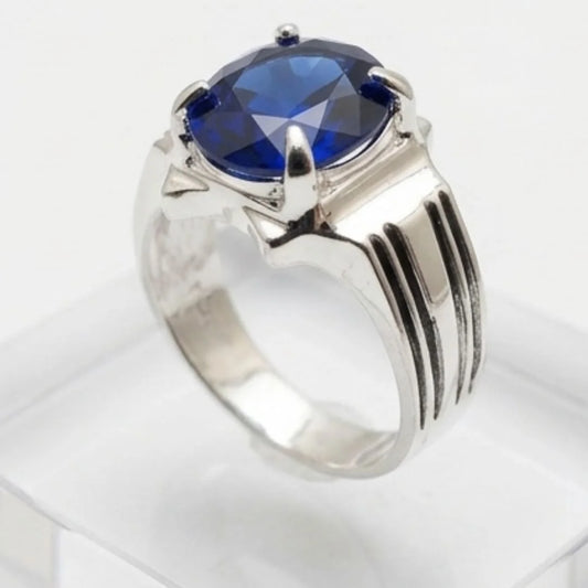 Neelam Ring | Turkish Design | Step Cut | CODE N-44