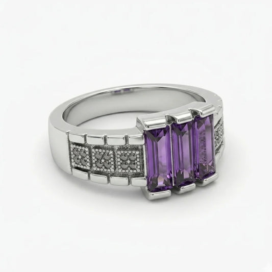 Neelam Ring | Step Cut | CODE N-39