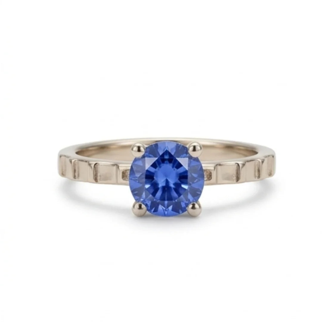 Neelam Female Ring | Diamond Cut | CODE N-20
