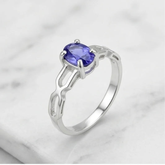 Neelam Female Ring | Step Cut | CODE N-18